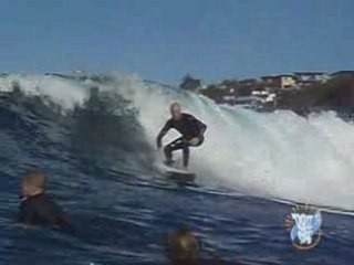 Surfing at Dee Why point Sydney Australia