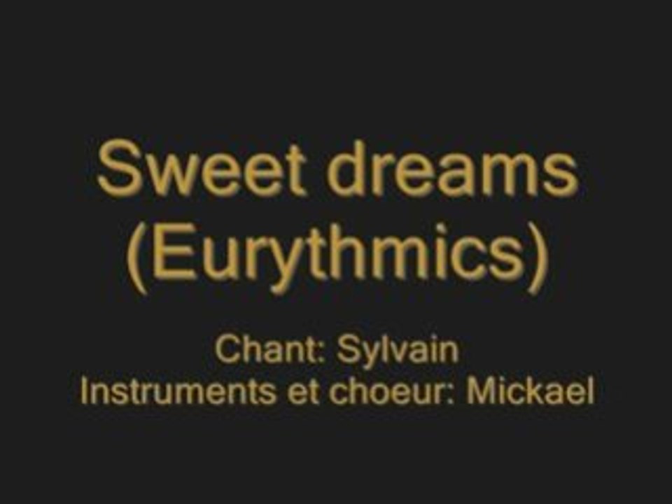 Sweet dreams