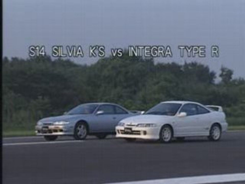 Honda Integra Type R vs Nissan Sylvia S14