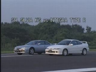 Honda Integra Type R vs Nissan Sylvia S14
