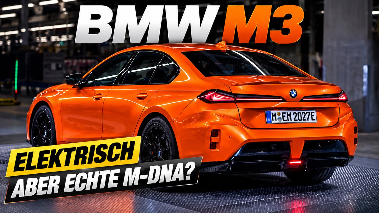 Elektrischer BMW M3: ZA0 zeigt das neue M-Design erstmals deutlicher