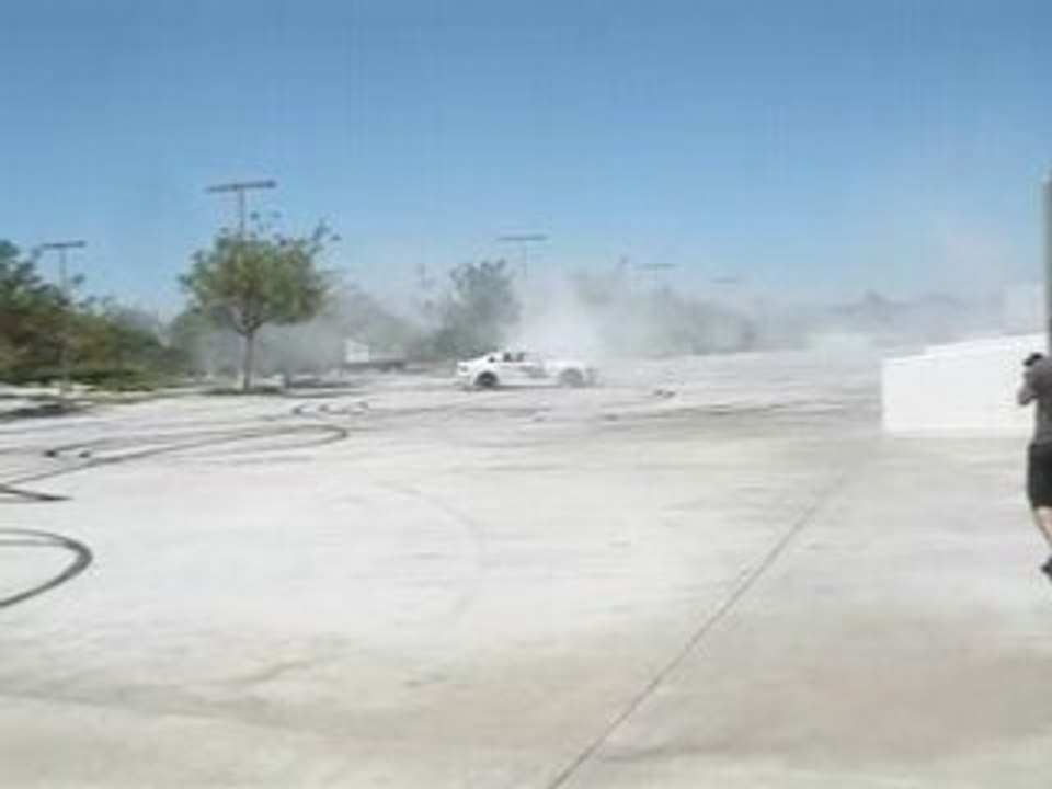 Gumball 3000 BMW killing tire