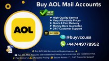 06 Best Places To Buy AOL Mail Accounts