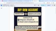 How & Nice Sites to Buy BHW Account in October