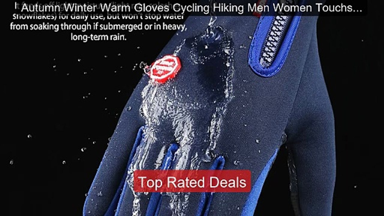 Autumn Winter Warm Gloves Cycling Hiking Men Women Touchscreen Glo... -- Best Deal 2026 | Shop Now!