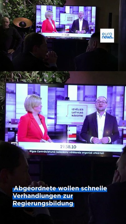 Proeuropäische Regierungspartei in Lettland gewinnt Wahl, Populisten legen zu