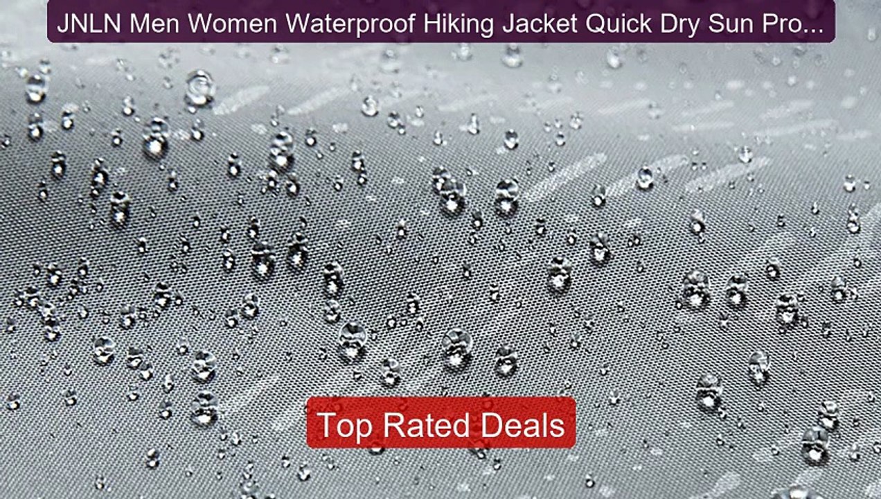 JNLN Men Women Waterproof Hiking Jacket Quick Dry Sun Protection W... -- Best Deal 2026 | Shop Now!