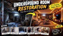 Mind blowing Restoration of an Underground Room