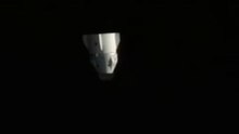 Watch SpaceX's AX-4 Crew Dragon Drift Away From Space Station After Undocking