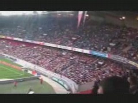 PSG-Bordeaux entrée échauffement des bordelais