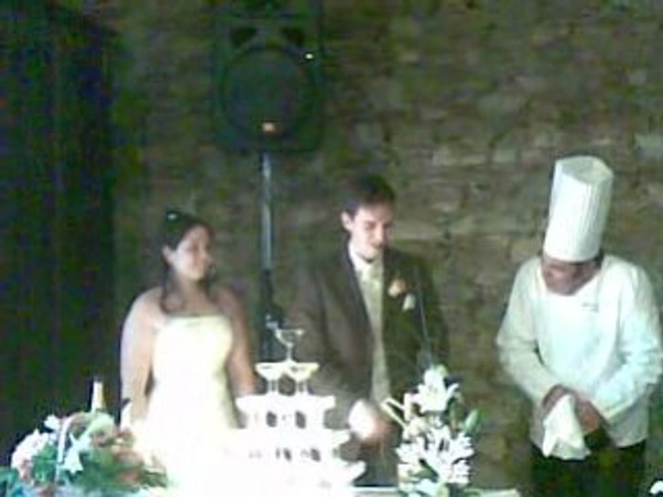 Mariage Fresneau - la fontaine de "champagne"