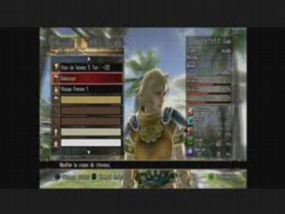 GoDKriSS:Video test Soul Calibur 4 Création de perso