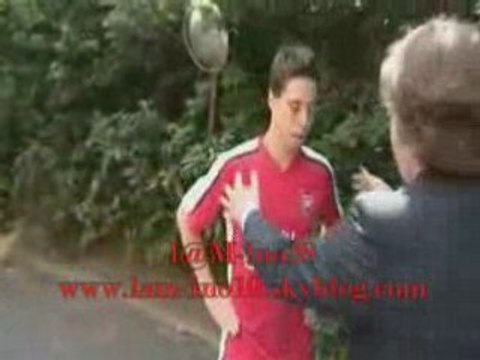 Samir nasri Arsenal 1er interview sur Arsenal TV