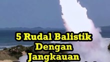 5 Rudal Balistik Dengan Jangkauan Terjauh di Dunia! #top5 #militer #rudalbalistik