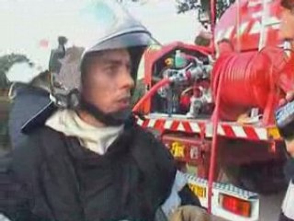 Intervention feu de ferme