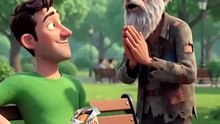 Aadha Biscuit Diya… Aur Baba Ne Aadhi Car De Di! 😂🚗 | Funny 3D Animation #shorts