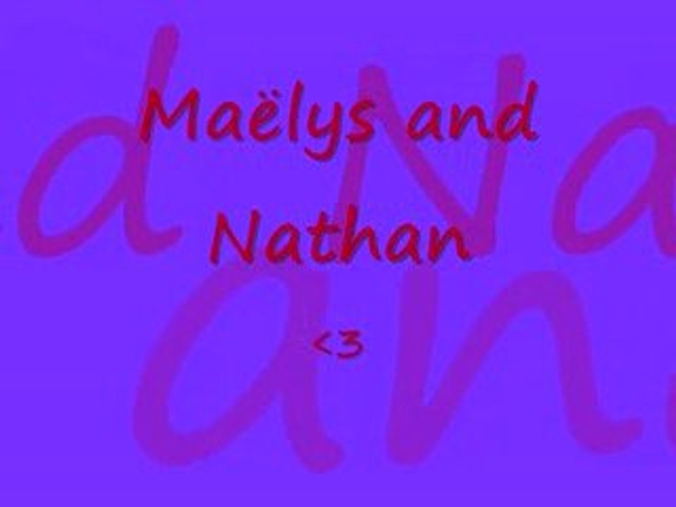 Maelys and nathan