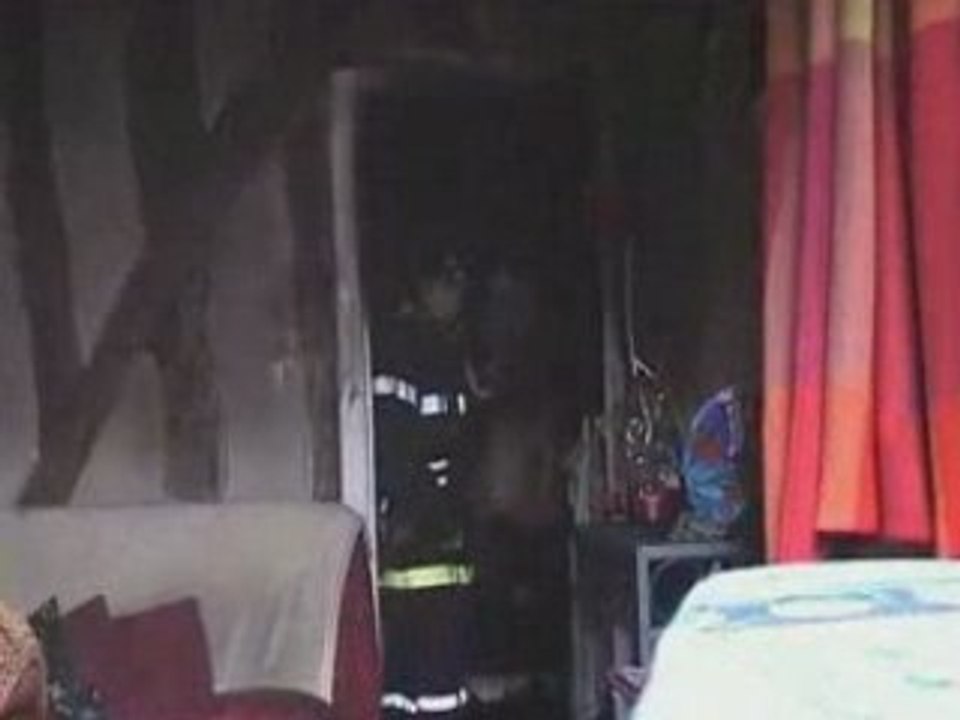 Intervention feu rue felix mathe