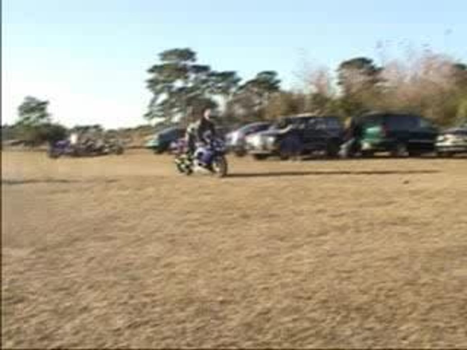 Salto super bike moto superbike