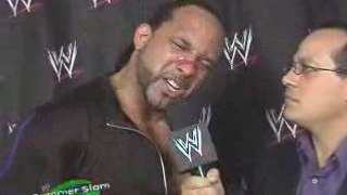MVP comments on defeating Jeff Hardy at SummerSlam