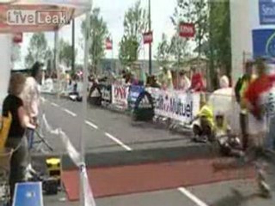 Arrivée 10km rollers