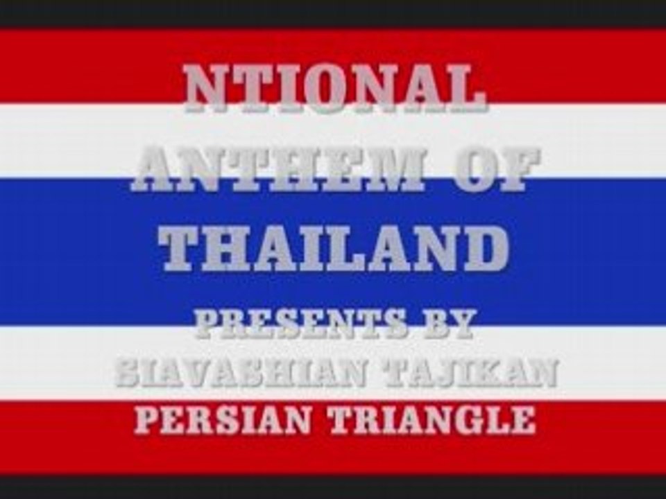 Thailand National Anthem
