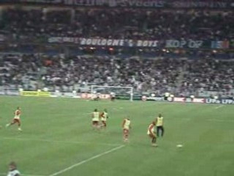 Finale de la coupe de la ligue Lens/Paris au stade de france
