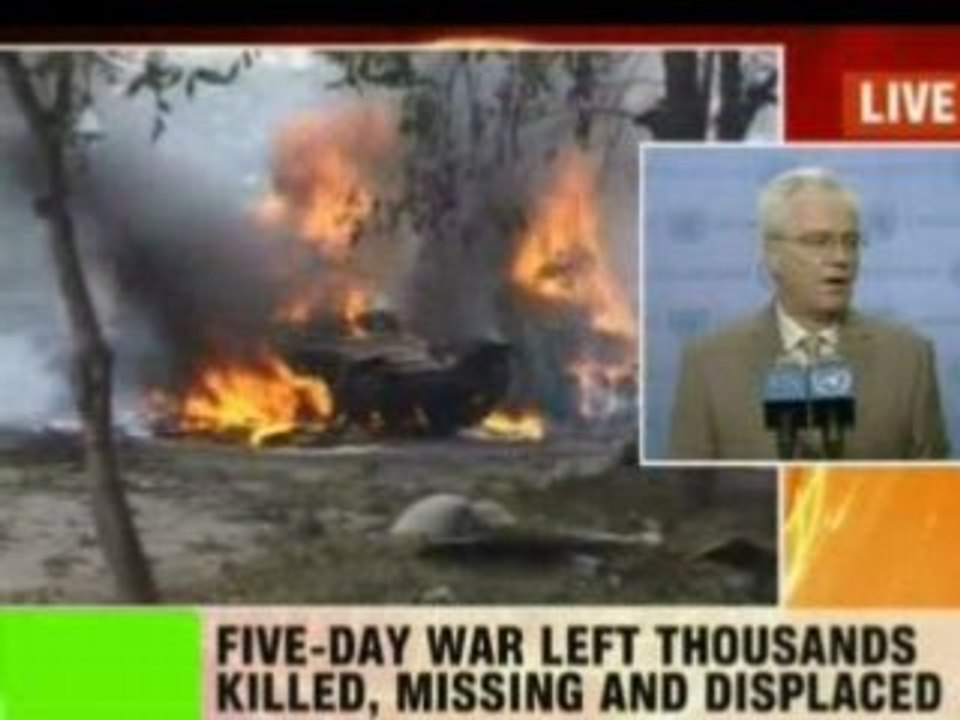 Five-day war left thousands killed