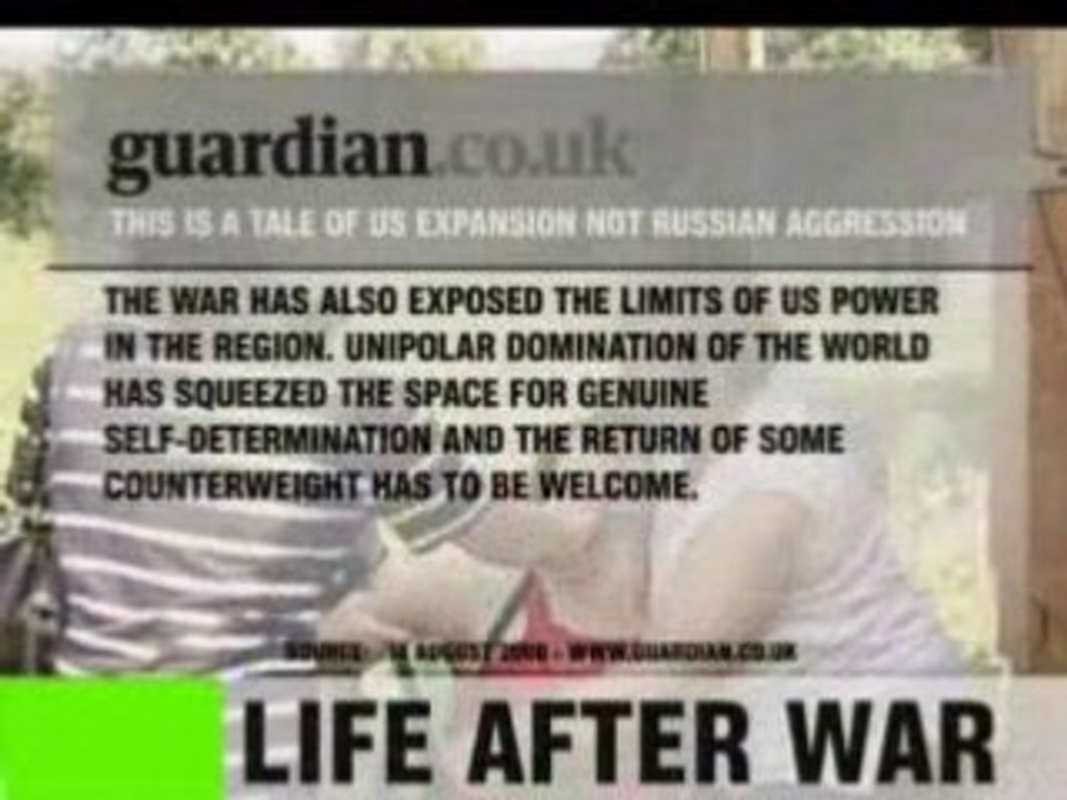 Western press about war