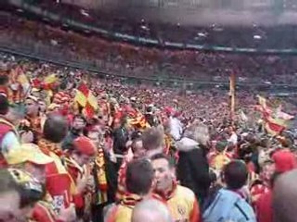 Finale de la coupe de la ligue Lens/Paris au stade de france