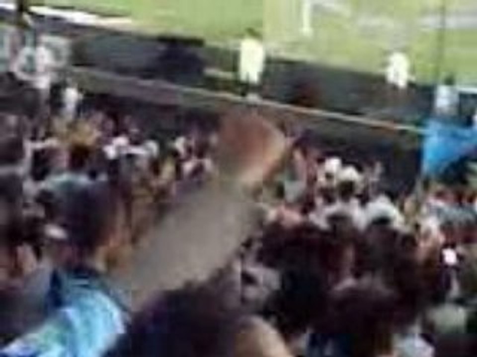 OM-auxerre 10 secondes après le but de niang