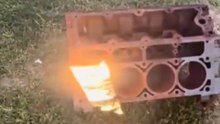 1000 Watt Handheld Laser Vaporizes Thick Rust | Satisfying Physics