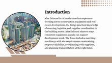 Alaa Daloussi Presents 5 Ways Reliable Equipment Supply Supports Development