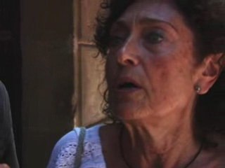 La vecina indignada por la desaparición del dedo de colón