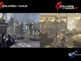 Gears Of War 2 - Comparaison Impasse GOW et GOW2