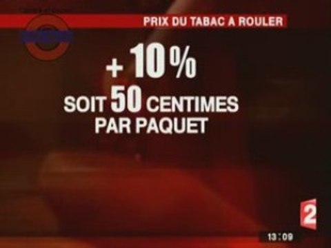 Le tabac à rouler augmente en douce