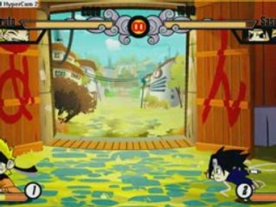 Rasen-shuriken Vs Chidori (Naruto mini)