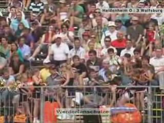 Cheerleaders face destroyed by soccer ball