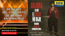 Revela a XEU detalles del concierto de Ricardo Arjona en Veracruz