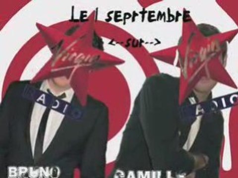BRUNO GUILLON et CAMILLE DEBARQUE SUR VIRGIN RADIO