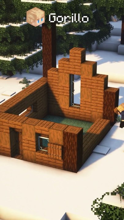 Easy Winter Cabin in Minecraft | Cozy Building Tutorial - video Dailymotion