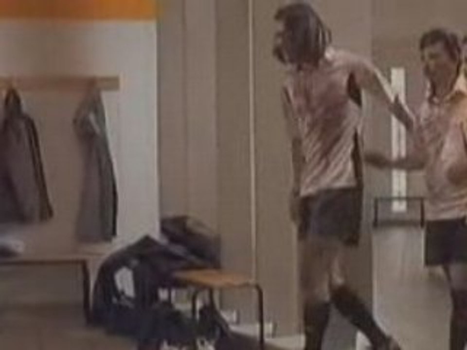 Surprise aux vestiaires