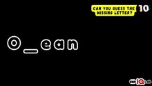 #NoGoogling 🚫🌐 Can You Guess The Missing Letter? 🔠