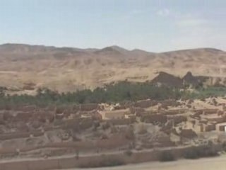 Vue panoramique de Tamerza (Tunisie)