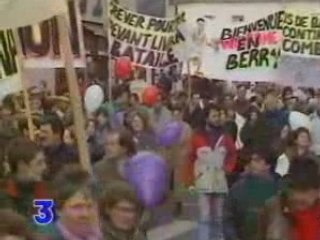 Manifestation antinucléaire à Châteauroux