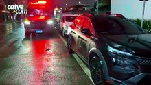Jovem fica ferida em acidente entre carros no Centro em Cascavel