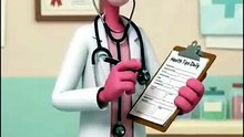 The pink panther with Health Tips