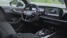 The new Audi RS 5 Avant Interior Design in Bedford green