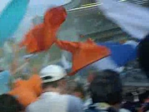 tifo virage nord et ganay