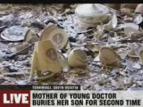 Mother buries her son